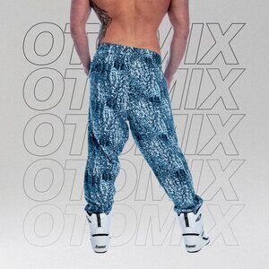 Otomix Activewear Men’s Blue Stonewash Workout Pant – Size XXL – NEW (NWT & BAG)